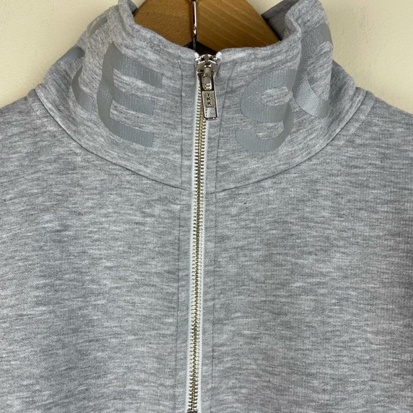 Soulcycle Funnel Neck 1/4 zip Sweatshirt Logo - Picture 3 of 8